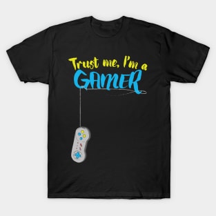 Tshirt For Gamers - Video games Tee - Trust me im a GAMER T-Shirt